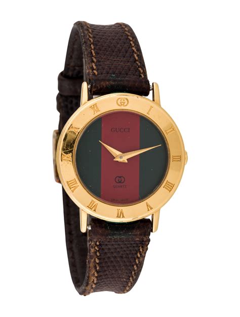 Gucci Leather Wristwatch Bands for sale 